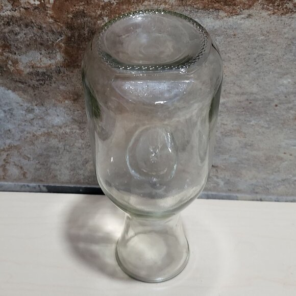 VTG Embossed Paul Masson Since 1852 Glass Milk Bottle Carafe Decanter Vase 10" N - Picture 8 of 11